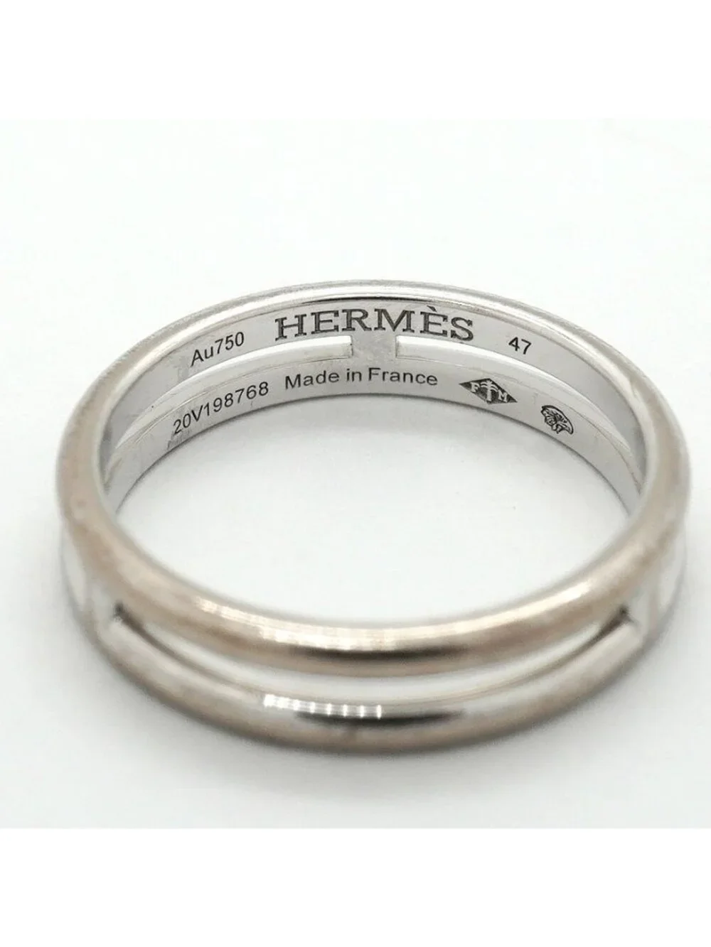 Hermes Ring Arianne 18k White Gold